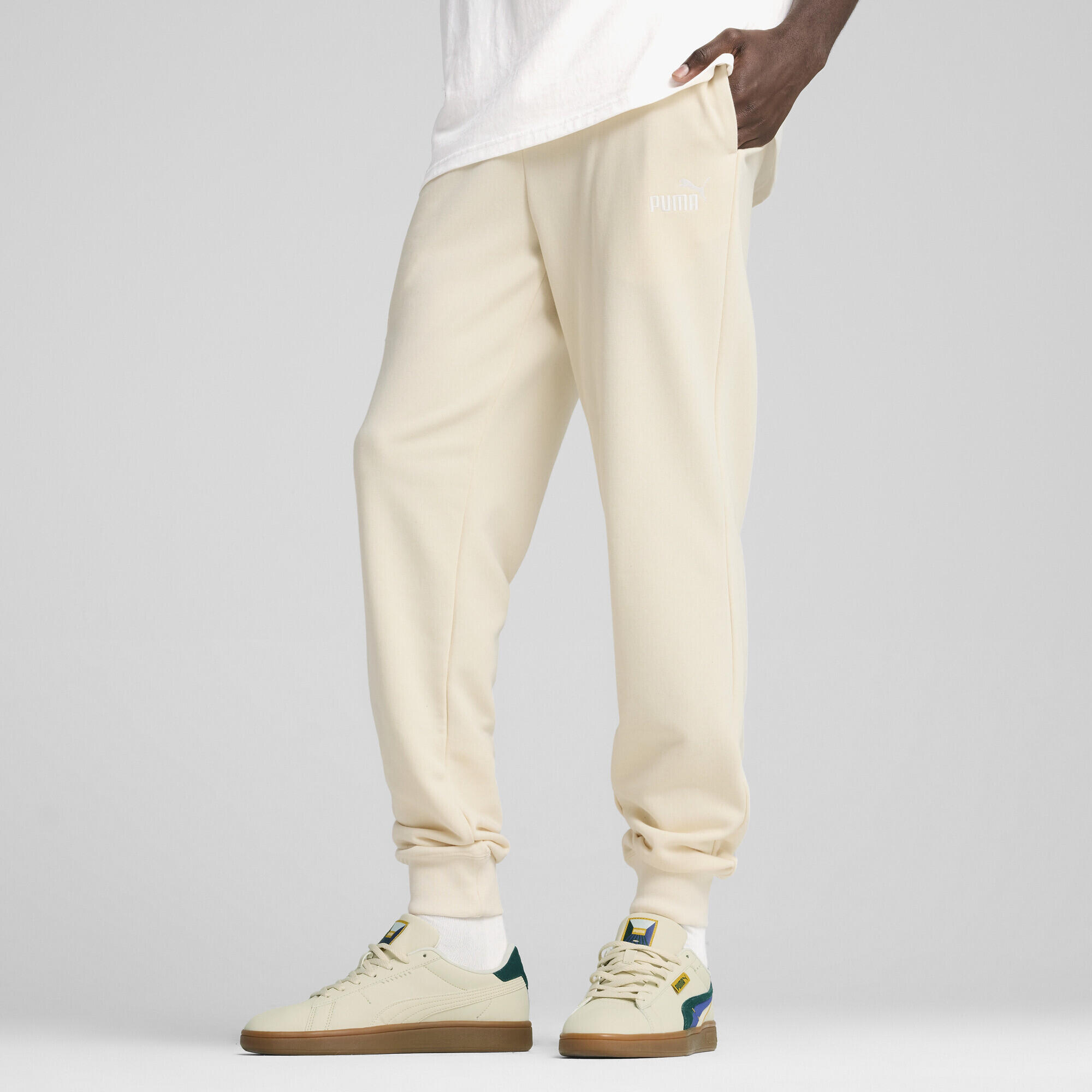 Essentials No. 1 Logo Jogginghose Herren PUMA No Dye Color Mix 2/7