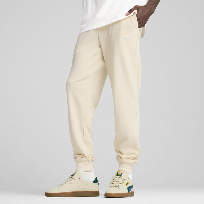 Pantalon bărbați jogging Essentials No. 1 Logo PUMA No Dye Color Mix