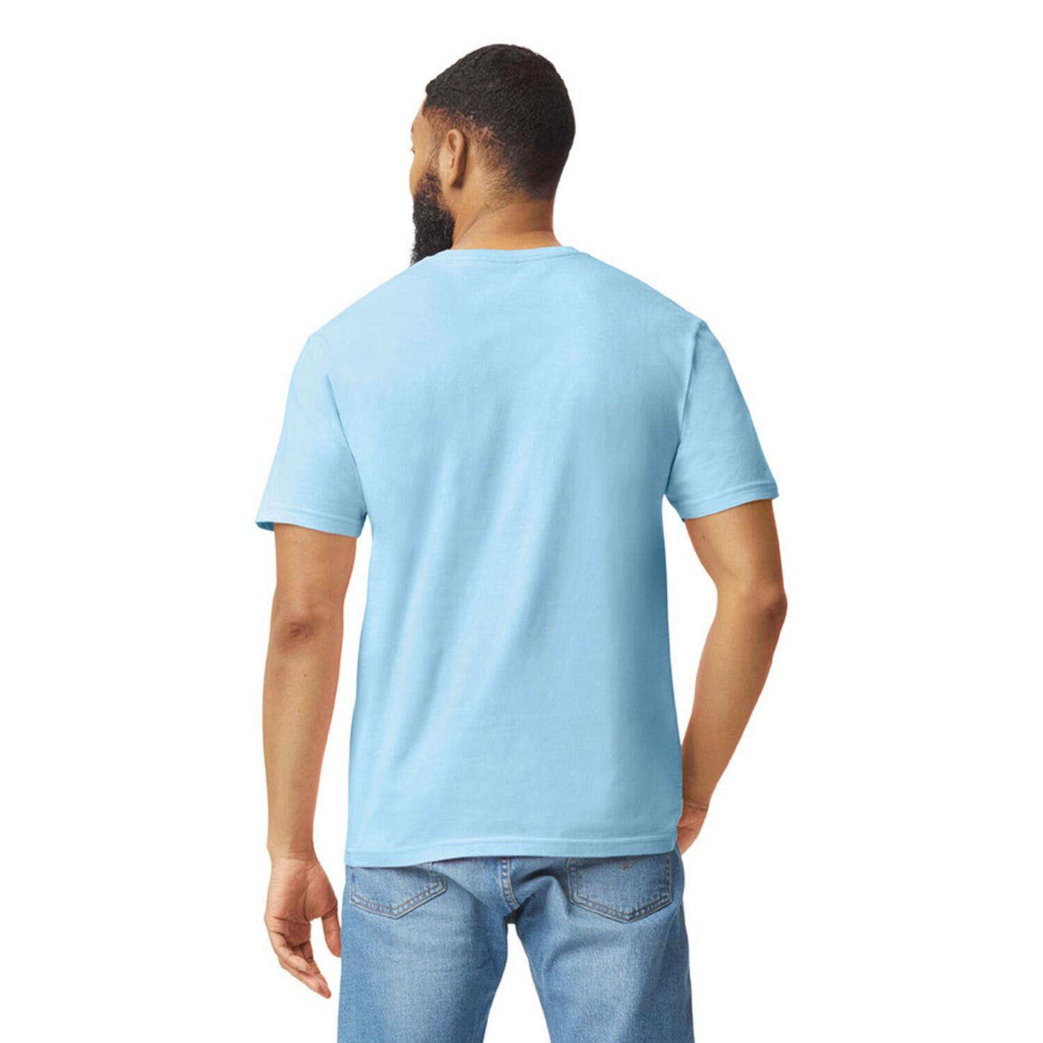 Tshirt Motif/style Uni SOFTSTYLE Adulte (Bleu Clair) 2/3