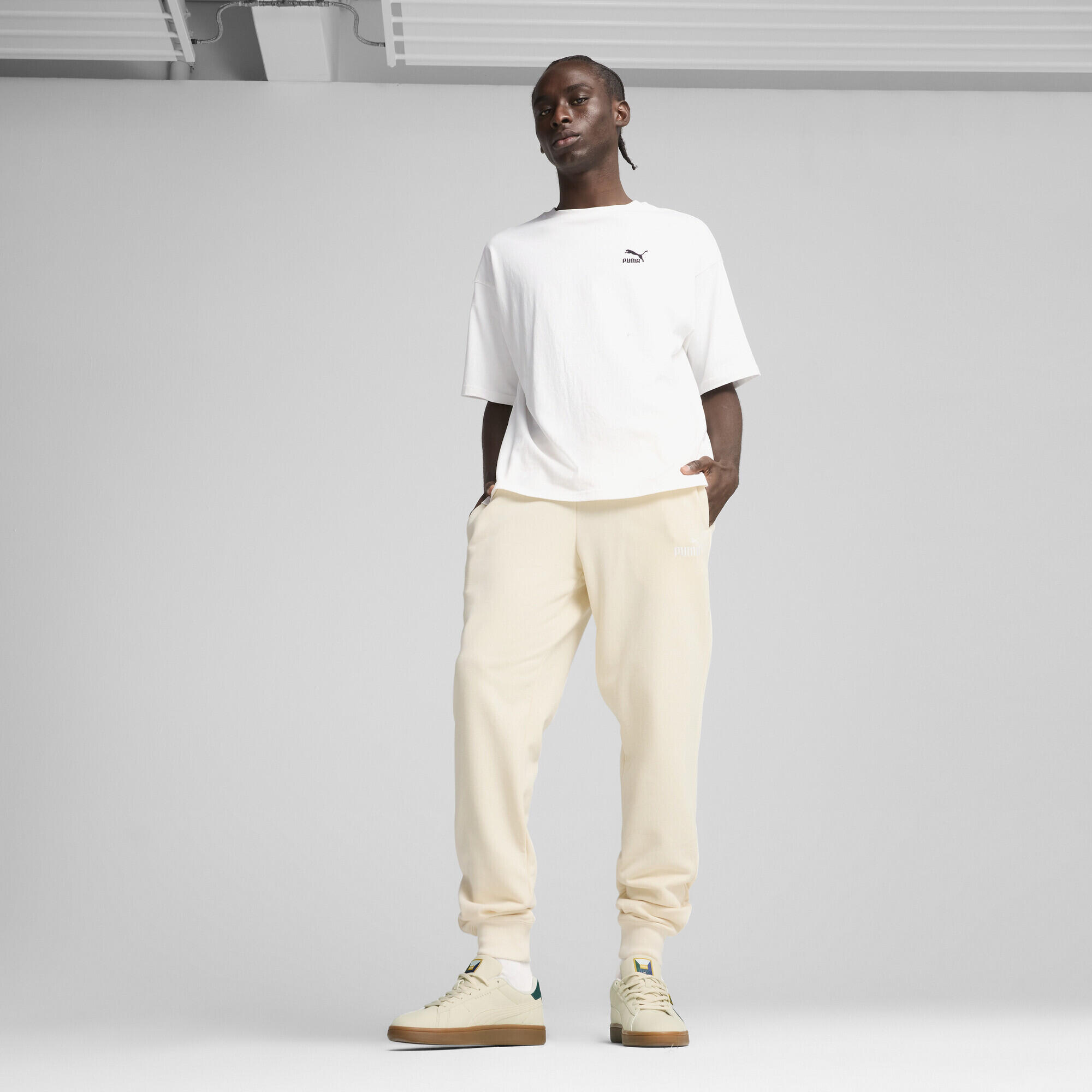 Essentials No. 1 Logo Jogginghose Herren PUMA No Dye Color Mix 4/7