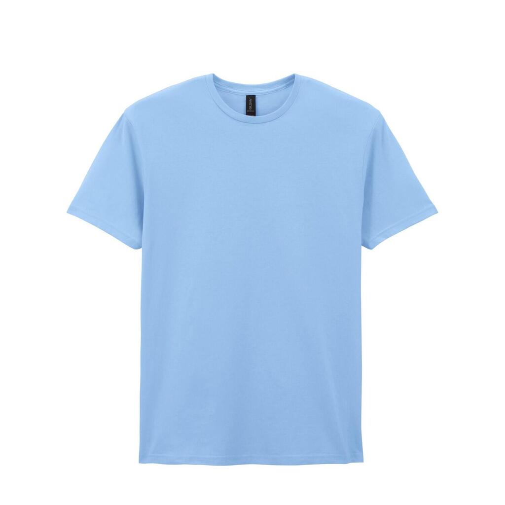 Unisex Adult Softstyle Plain Cotton TShirt (Light Blue)