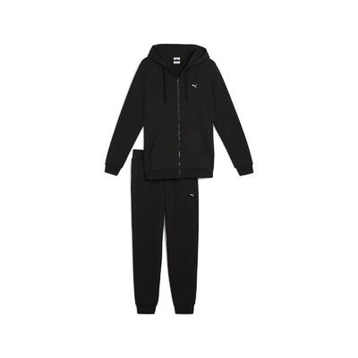 Tuta con cappuccio da uomo PUMA Black