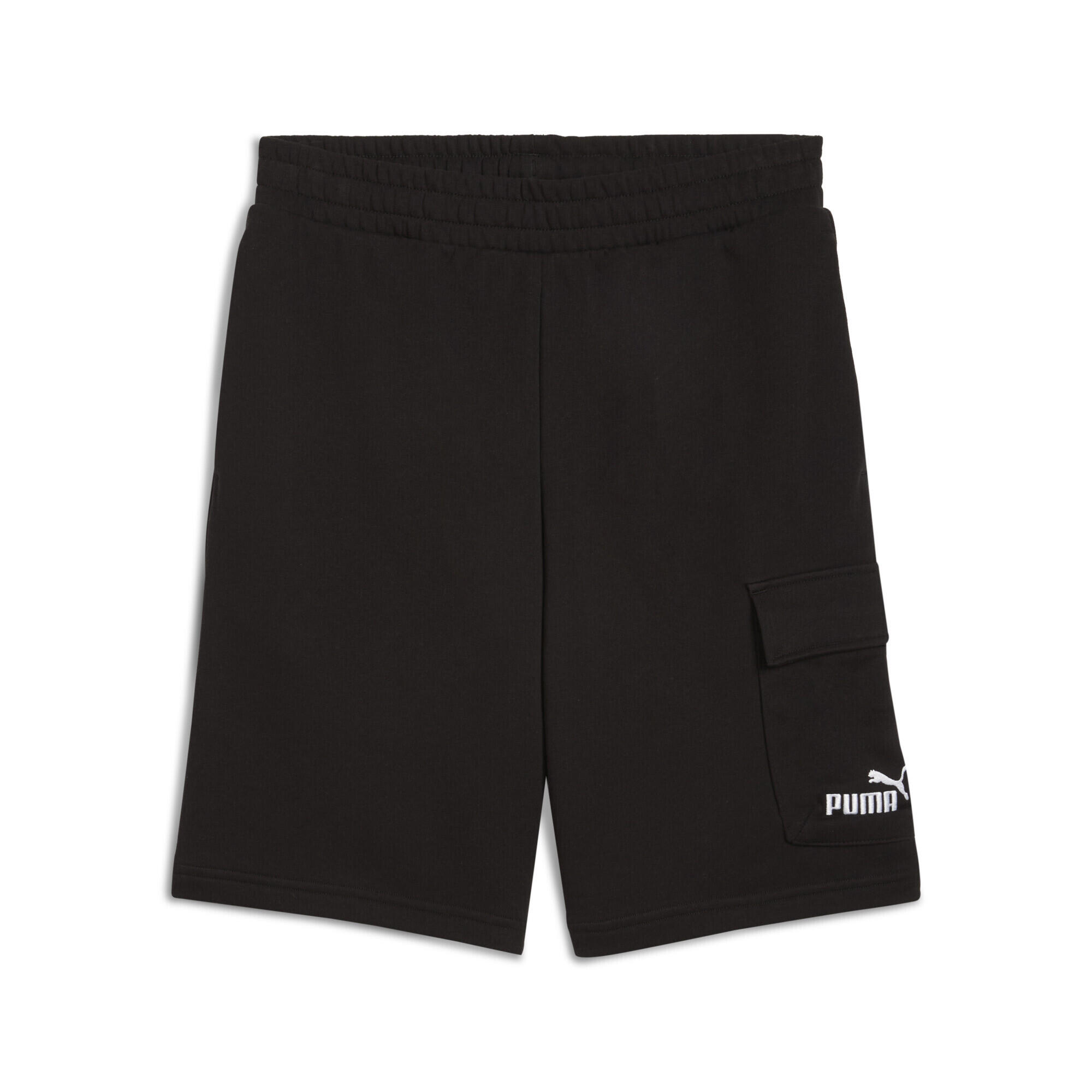 Puma - Short Cargo 10" À Logo N° 1 Essentials Homme Puma - Short - Gris|mauve|noir - S - Decathlon