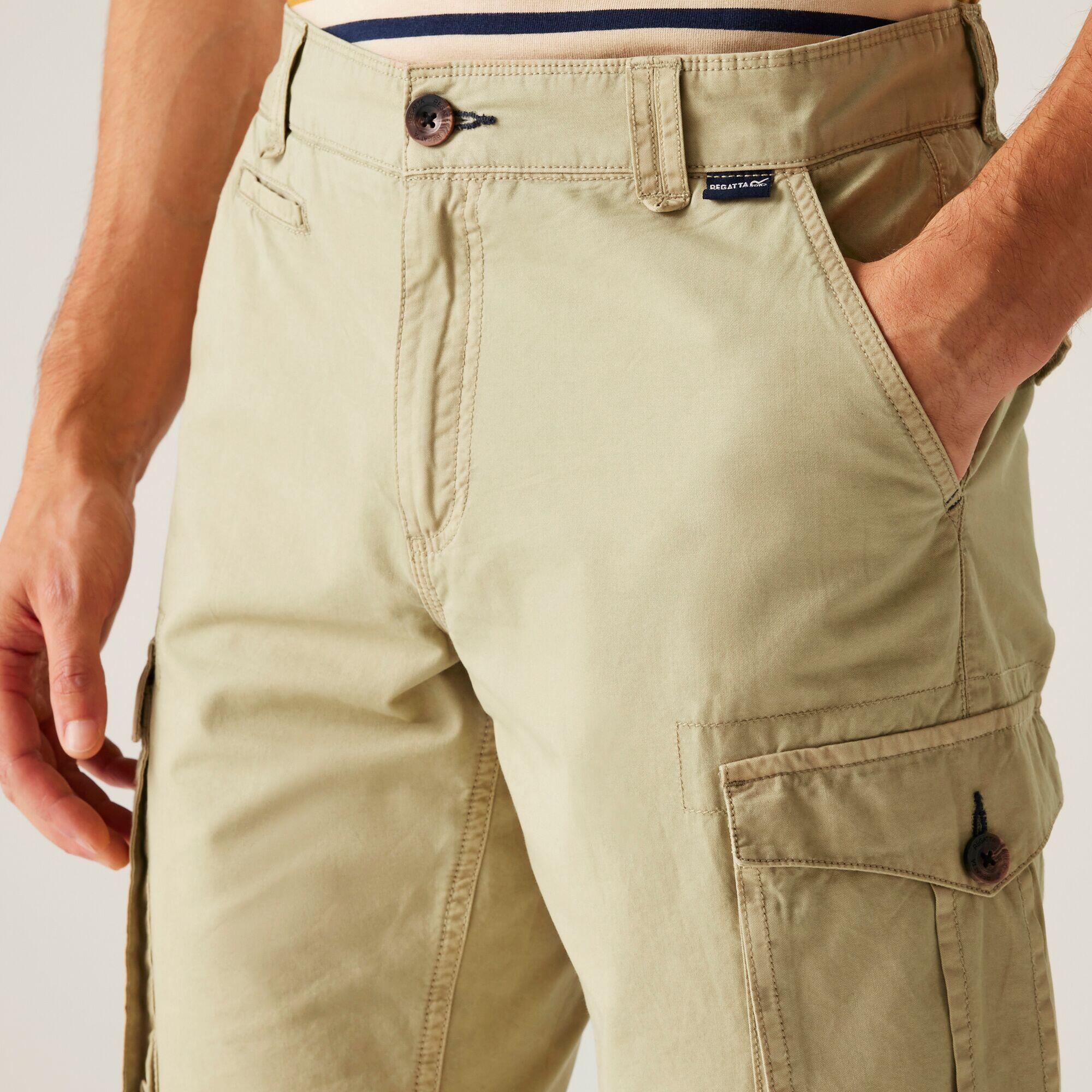 Short Hiking Heren Lichtgewicht Cargo Zakken 4/7