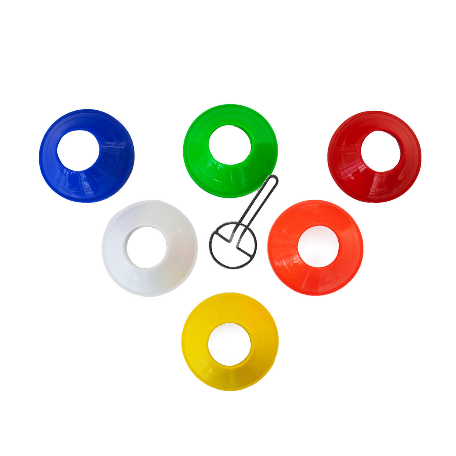Set 60 Miniconos Zastor Mimar 6 Colores 4/4