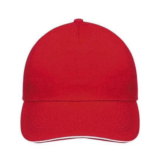 Casquette De Baseball SUNNY (Rouge / Blanc)