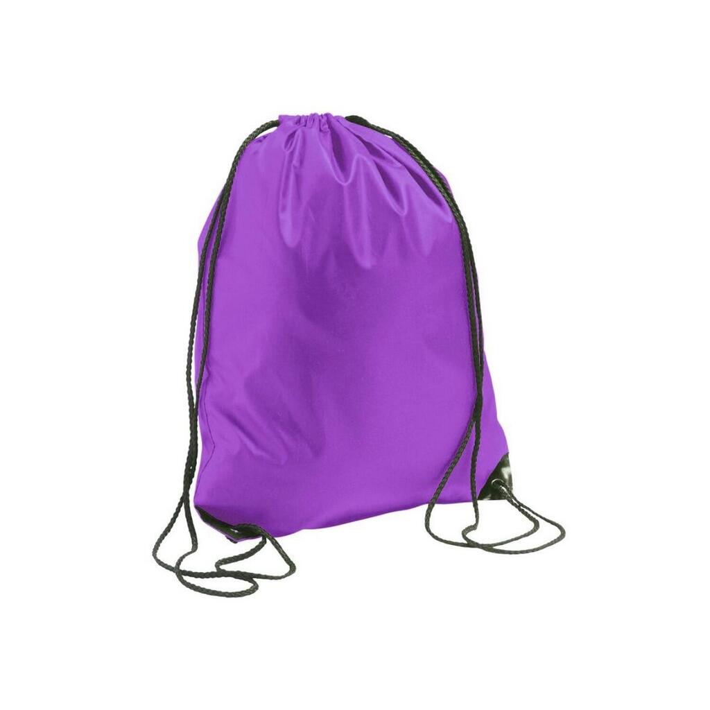 Urban Plain Drawstring Bag (Purple)