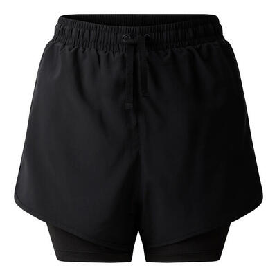 Short hiking dames elastische tailleband