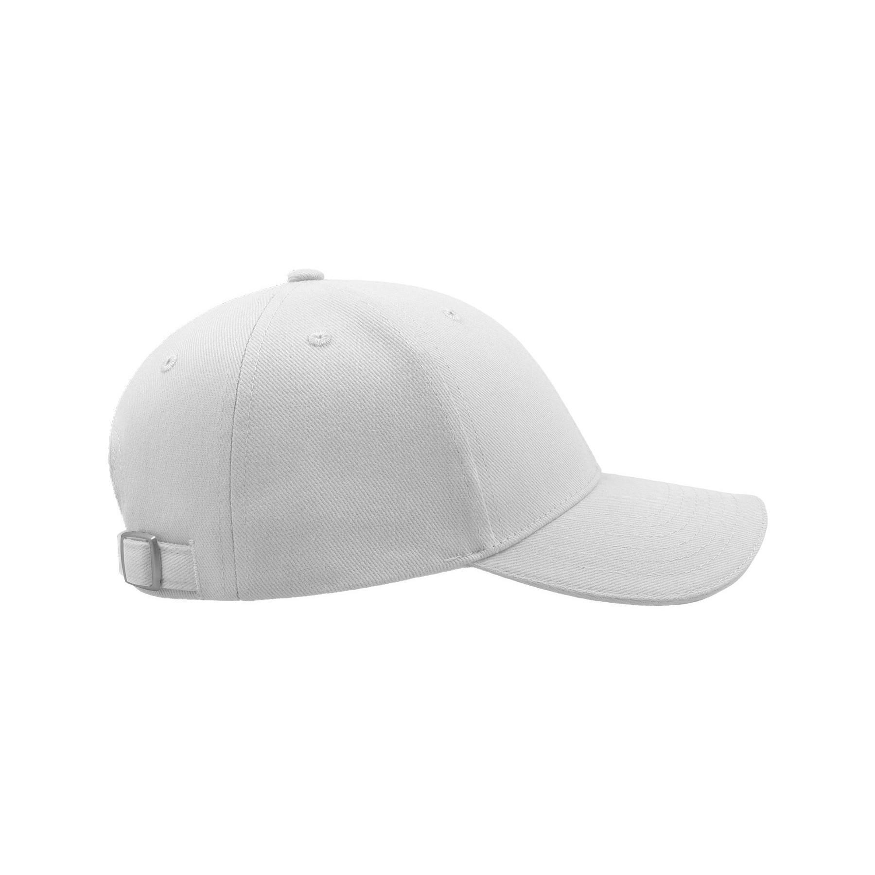 Casquette Sandwich En Coton Épais Mixte (Blanc) 4/4