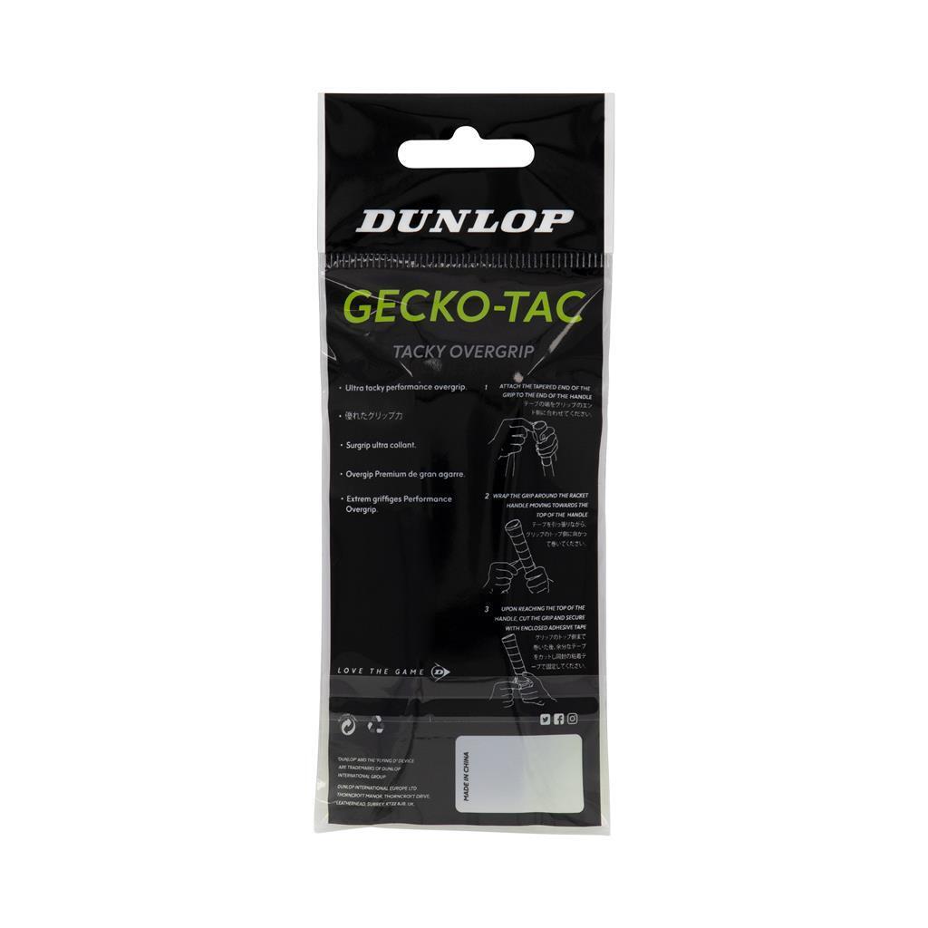 Lot de 50 grips de tennis Dunlop Gecko-Tac 2/2