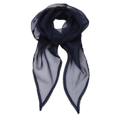 Dames chiffon sjaal (turquoise)