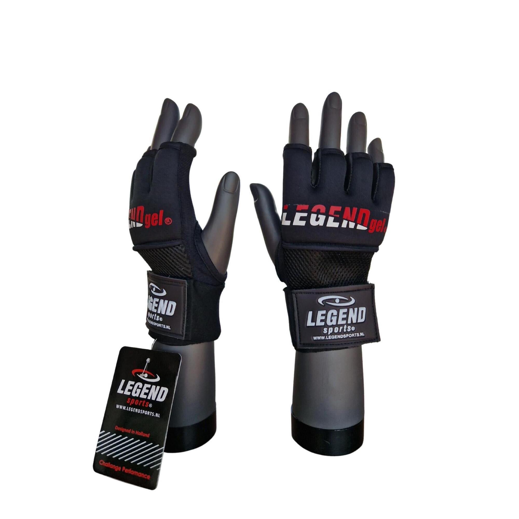 Legend Sports - Gants Intérieurs Boxing Legend Gel Inside - Mitaines Sous Gants - Noir - 36 Xs - Decathlon