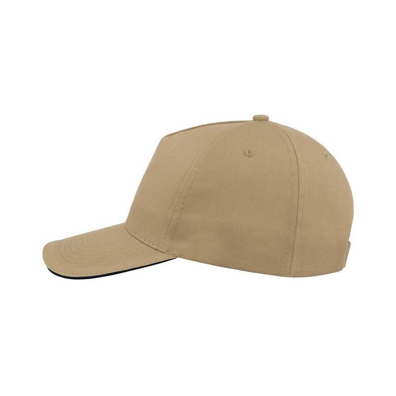 Casquette Sandwich START 5 Mixte (Beige / Bleu Marine) 3/4