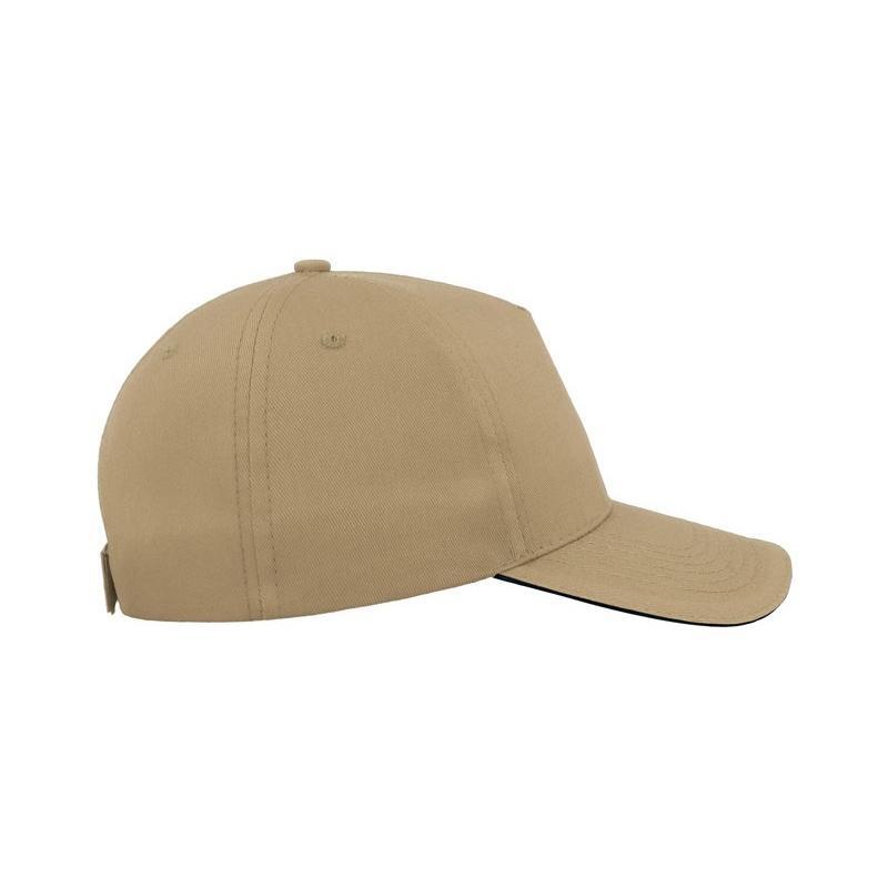 Casquette Sandwich START 5 Mixte (Beige / Bleu Marine) 4/4