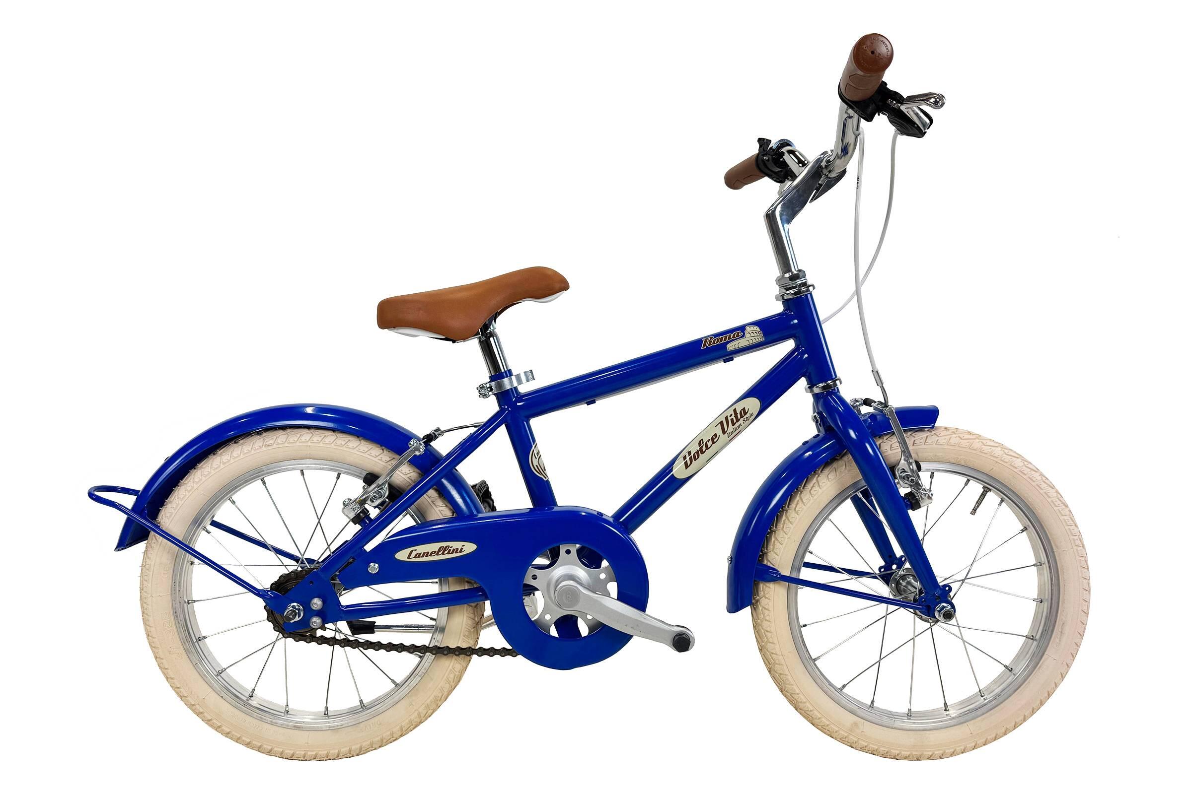 CANELLINI Kinderfiets Dolce Vita by Canellini ROMA 16" - Blauw
