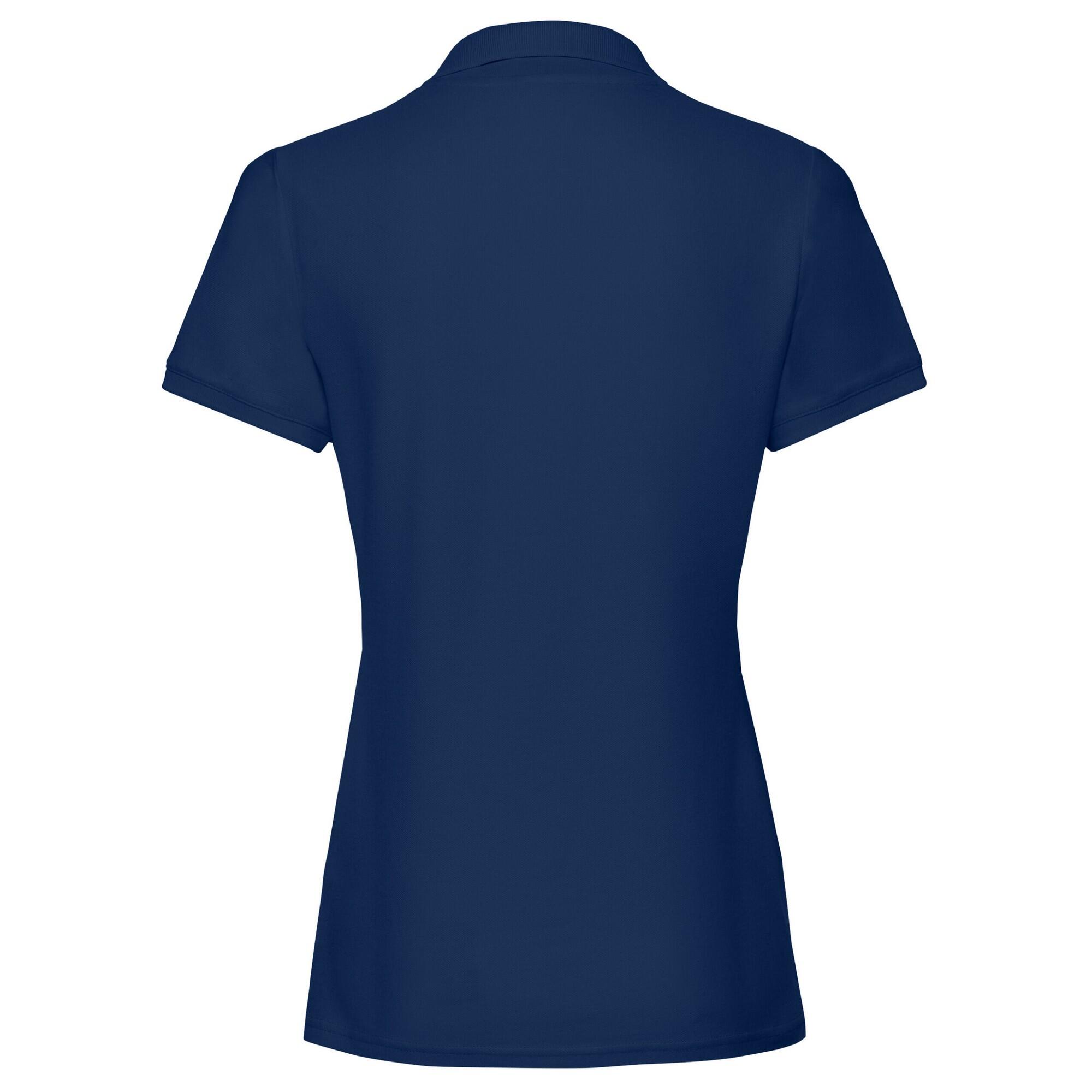 Polo PREMIUM Femme (Bleu Marine) 2/3