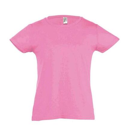 Tshirt GIRLIE CHERRY Enfant (Blanc)