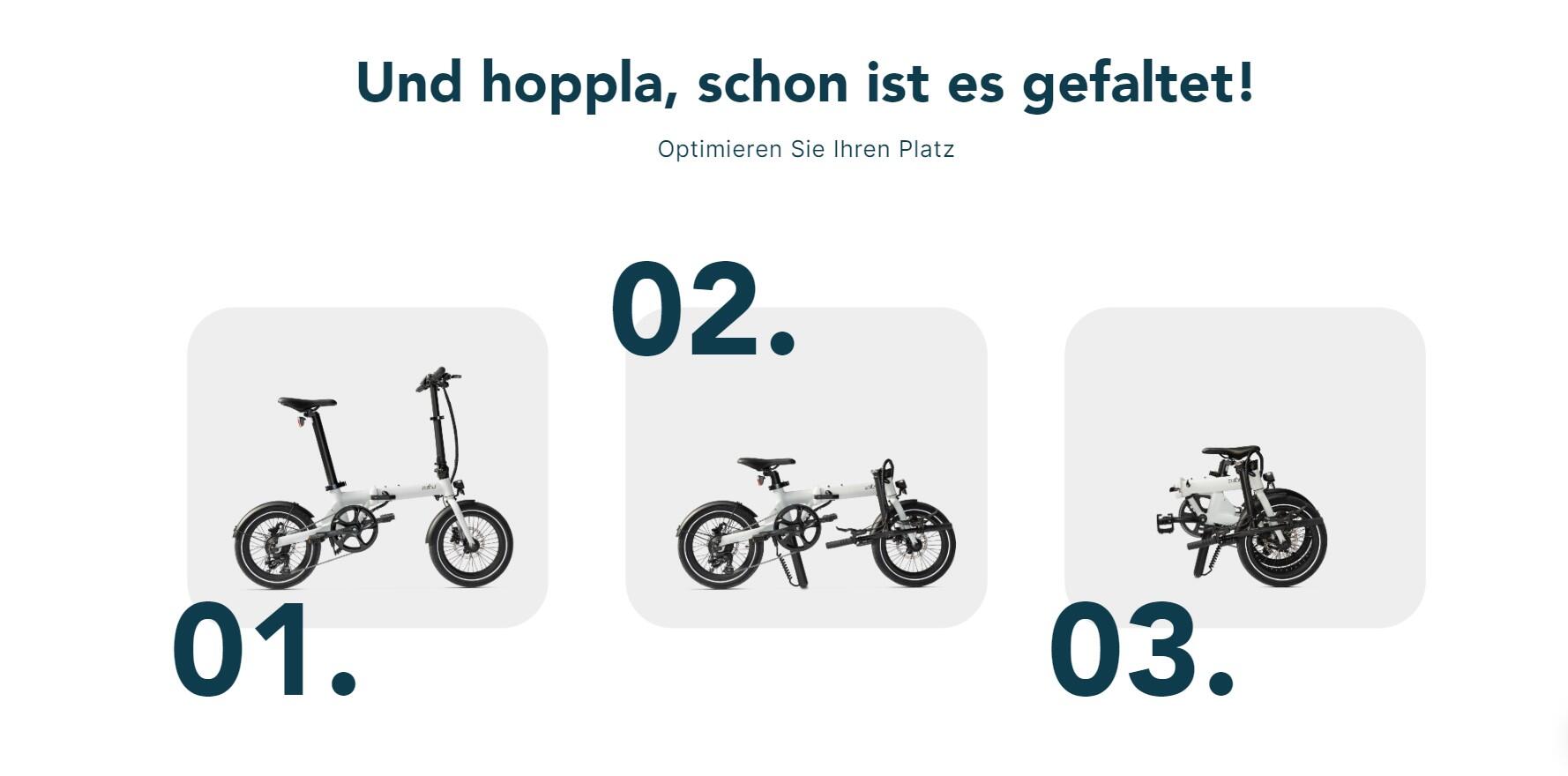 EOVOLT Electric pliing vélo après-midi 20 origines v3 noir 6/6