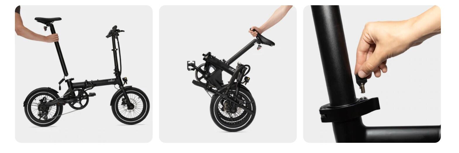 EOVOLT Electric pliing vélo après-midi 20 origines v3 noir 5/6