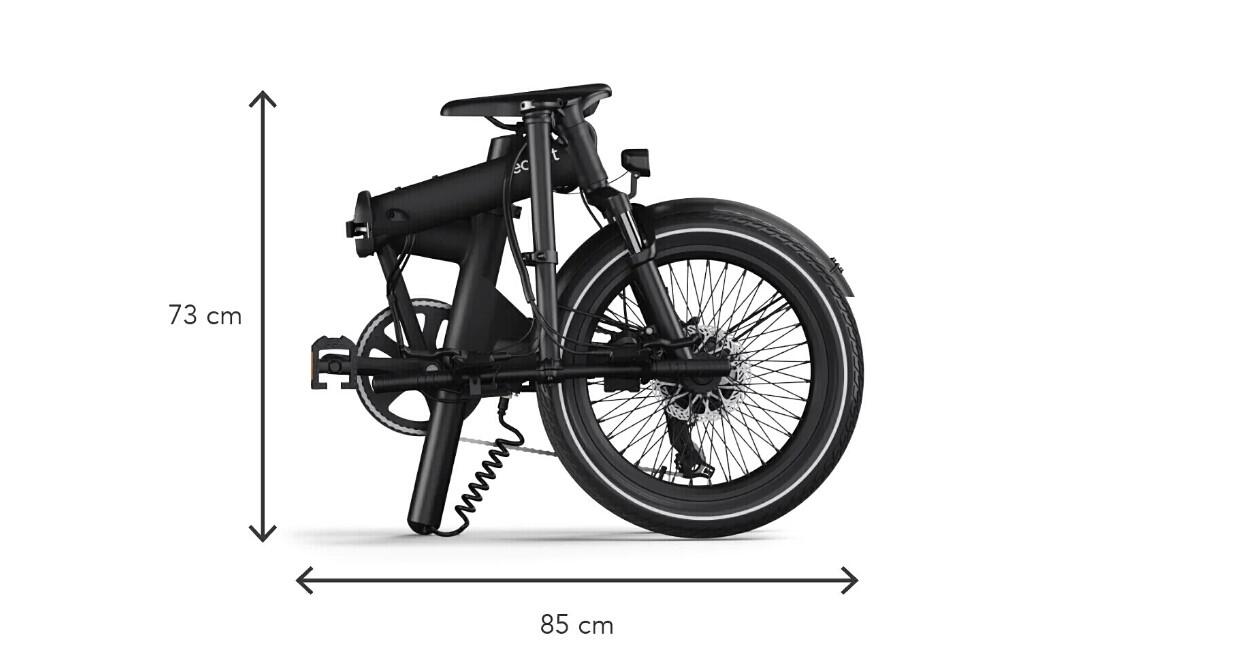 EOVOLT Electric pliing vélo après-midi 20 origines v3 noir 3/6