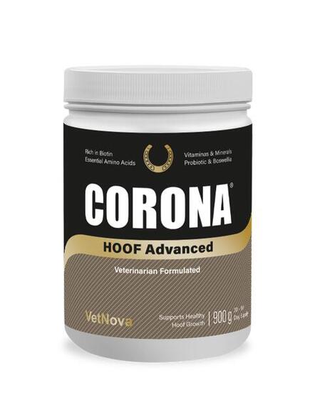 La Formula piu’ Avanzata per gli Zoccoli Corona Hoof Advanced per cavalli.
