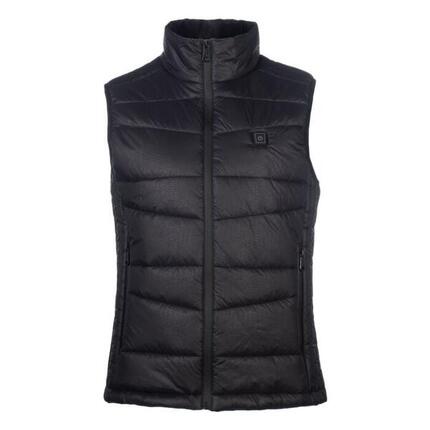 HKM Gilet chauffant pour hommes -Bodywarmer -Heat Control- Style - Noir
