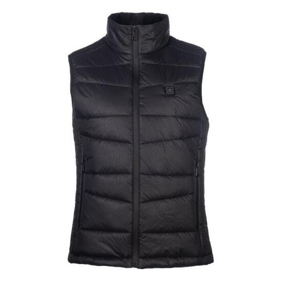 HKM Gilet chauffant pour hommes -Bodywarmer -Heat Control- Style - Noir