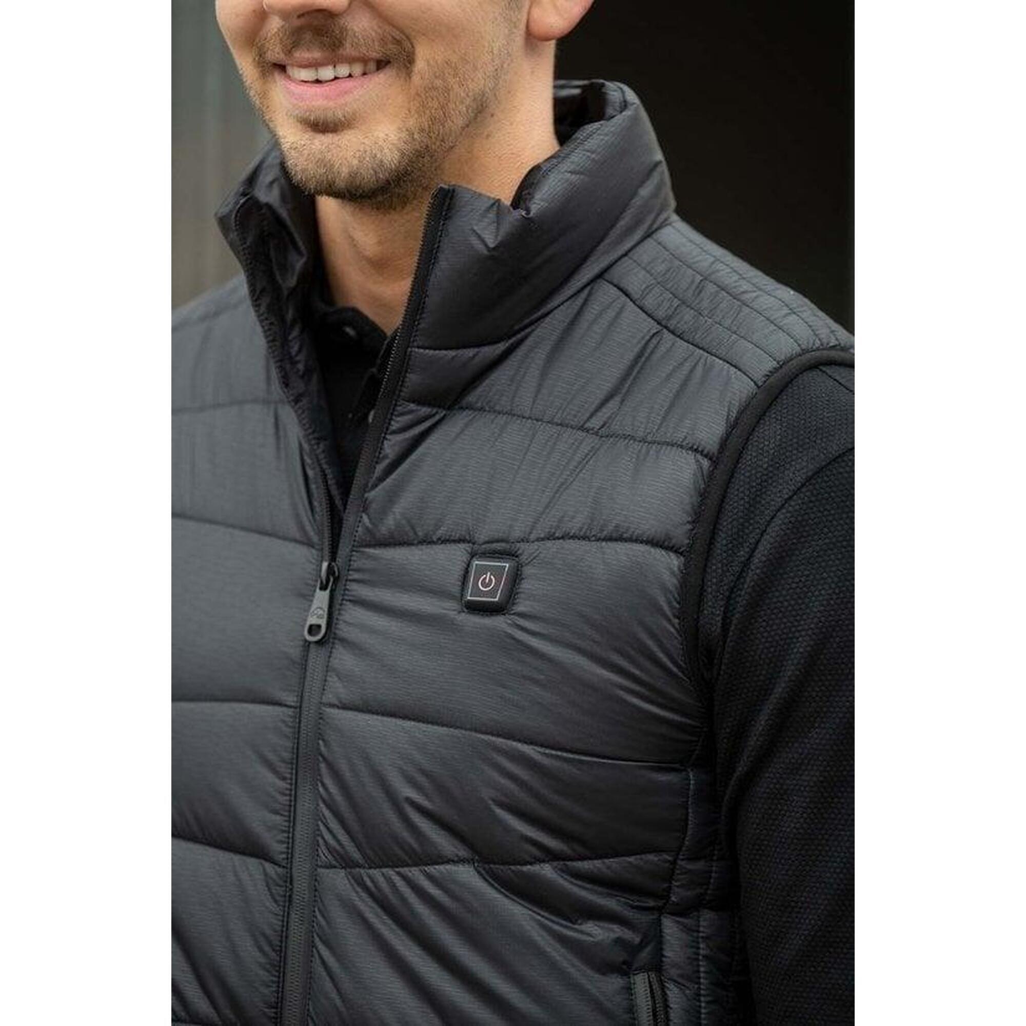 HKM Verwarmend herenvest -Bodywarmer -Heat Control- Style - Zwart