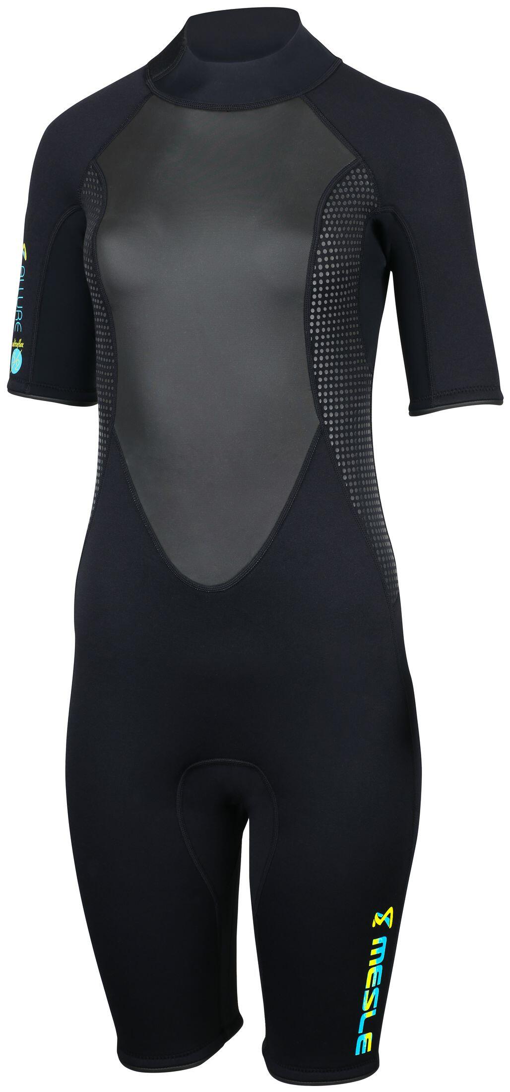 MESLE Neoprenanzug Shorty Damen Allure 2.5 mm, blk-aqua