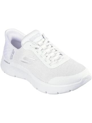 Baskets Skechers Modèle Slip-ins Go Walk Flex Couleur Blanc