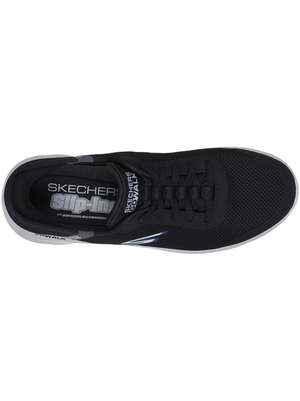 SKECHERS scarpe casual 216324-BKGY Skechers Go Walk 4/5