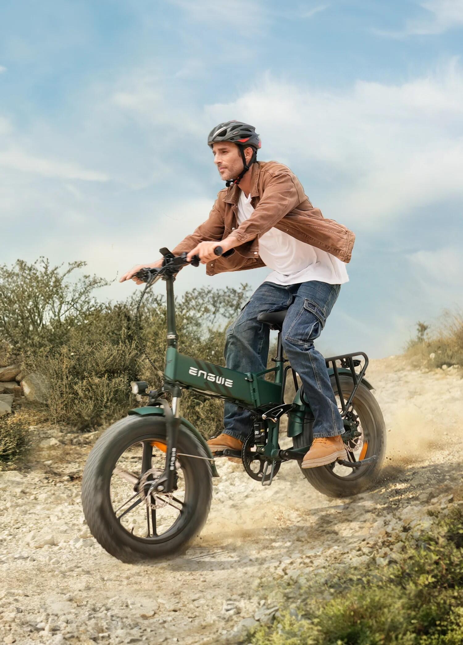 ENGWE ENGINE Pro 2.0 Bicicletta elettrica pieghevole verde 5/5