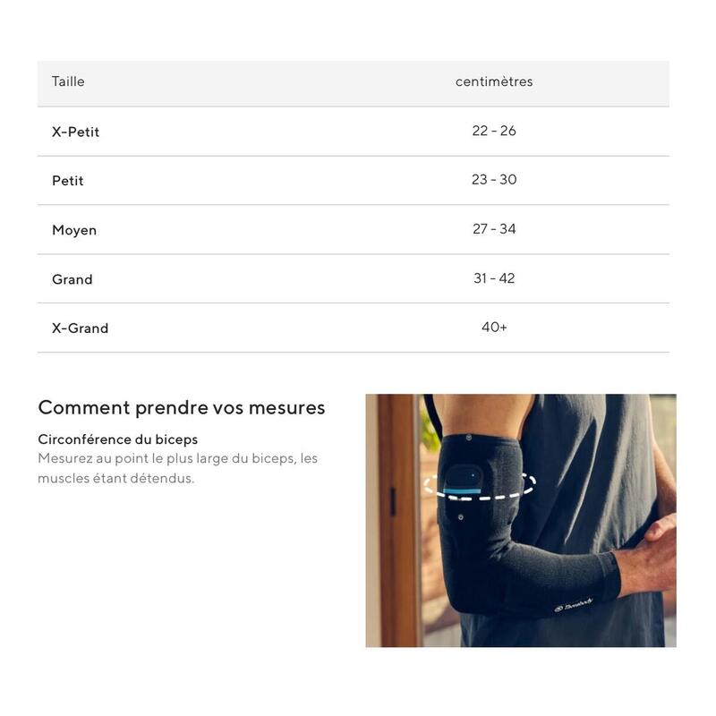 Therabody RecoveryPulse - Arm Sleeve - S - Single