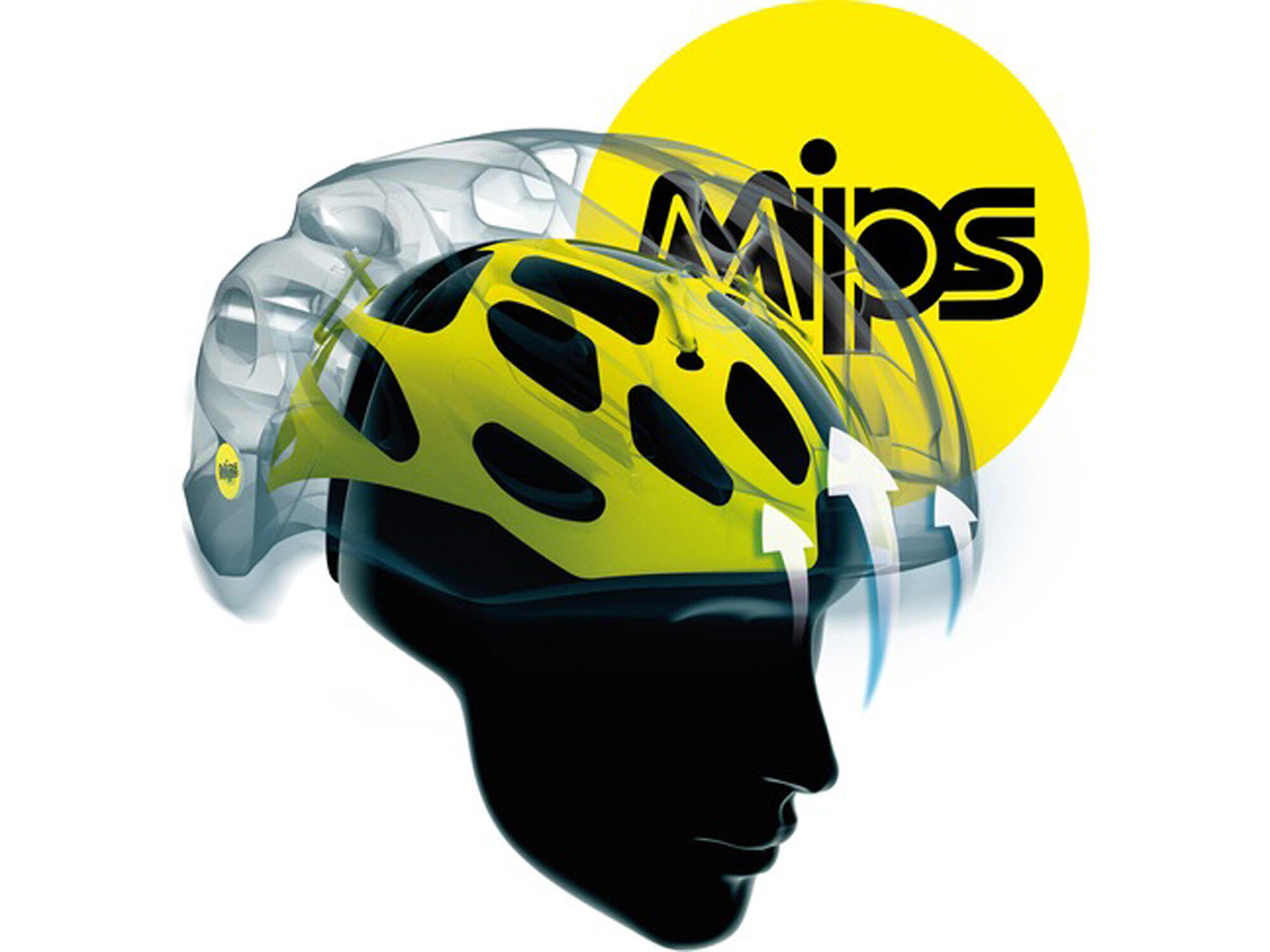Casque VTT Troy Lee Designs A1 MIPS Gris/jaune - Taille M/L, Neuf, Pour Descente Et Enduro