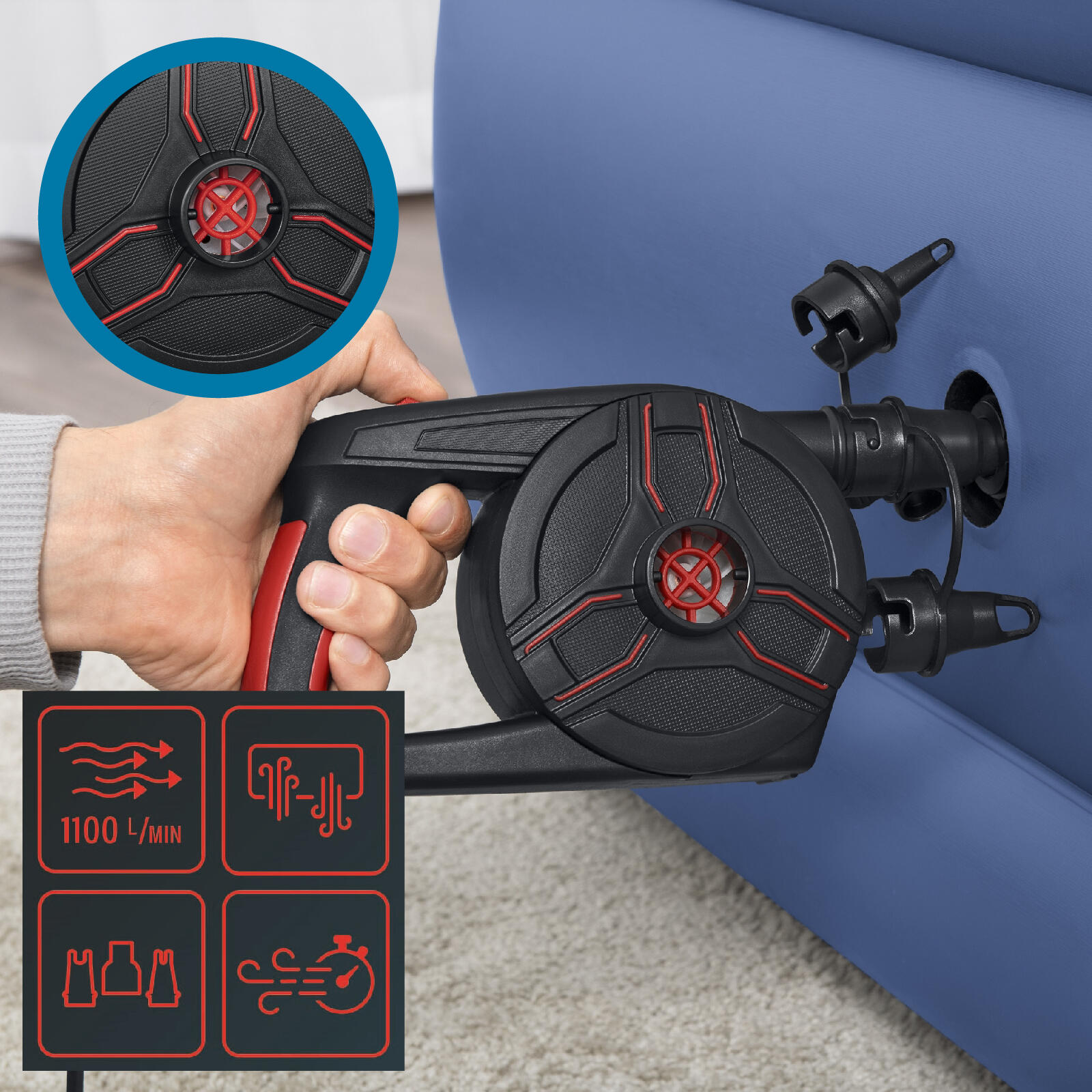Pompe à Air Electrique Bestway Multicouleur 5/6