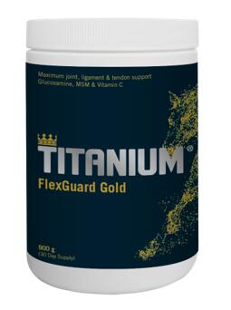 VETNOVA Formula completa ed equilibrata TITANIUM® FlexGuard Gold per cavalli.