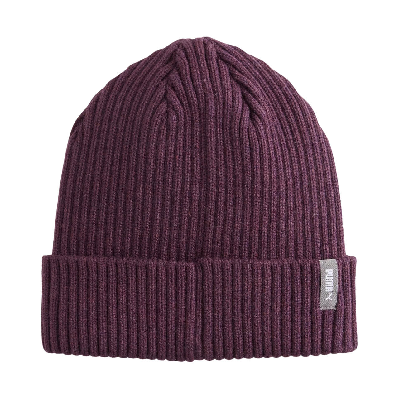 Puma beanie canalé morado talla única 2/3