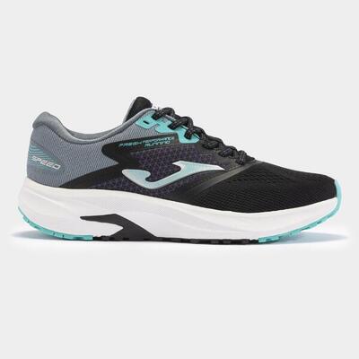 Zapatillas Running Hombre Joma Speed 2401 Negro/Gris Resistentes