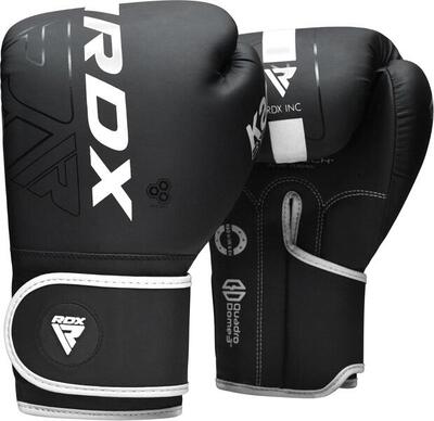 Guantoni Boxe RDX F6 Kara – Nero/Bianco – 14oz