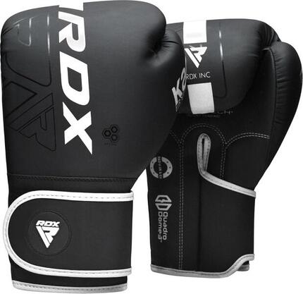 Gants de boxe RDX F6 Kara – Noir/Blanc – 14oz