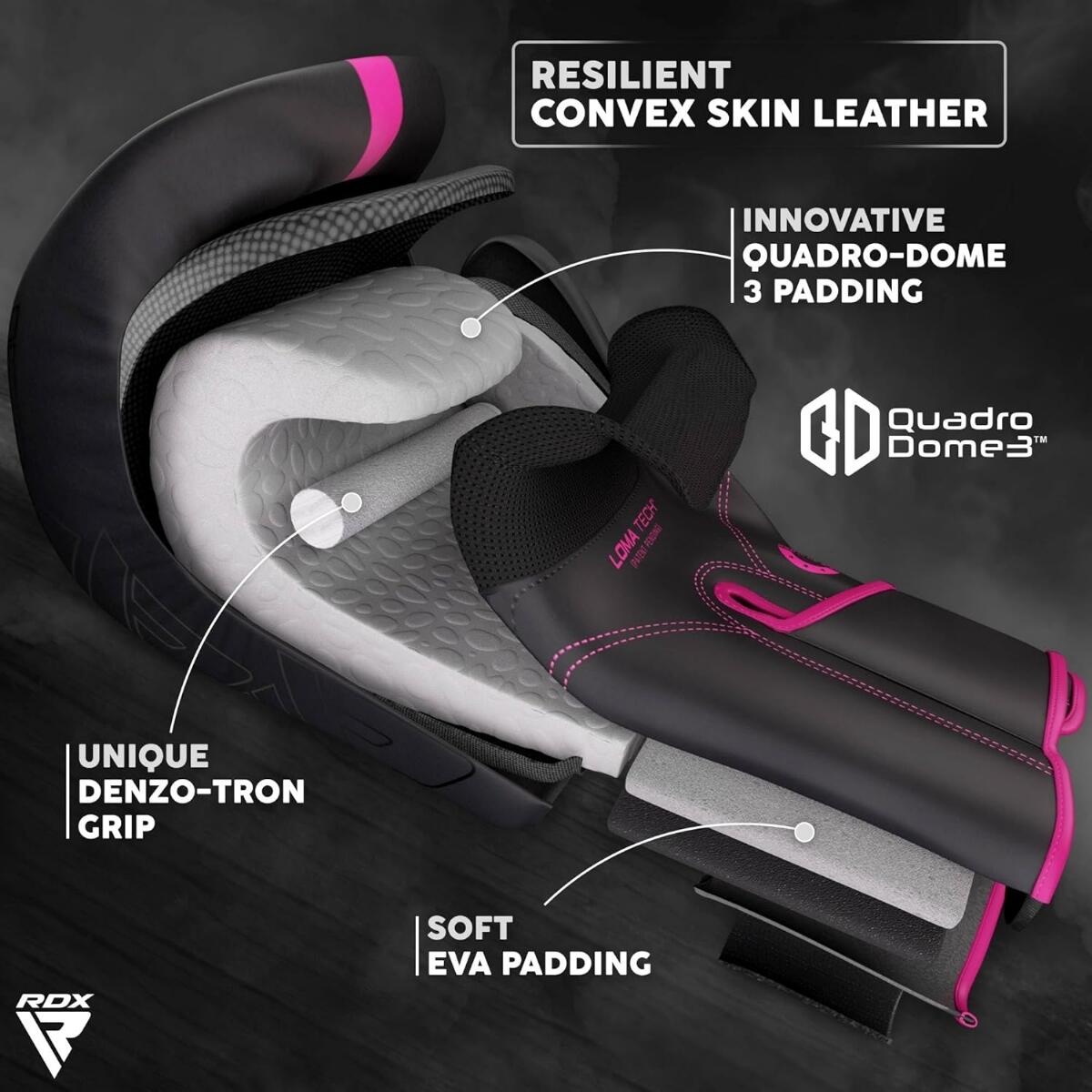 F6 Kara Bokshandschoenen Training - Roze - 12 oz Roze 5/7