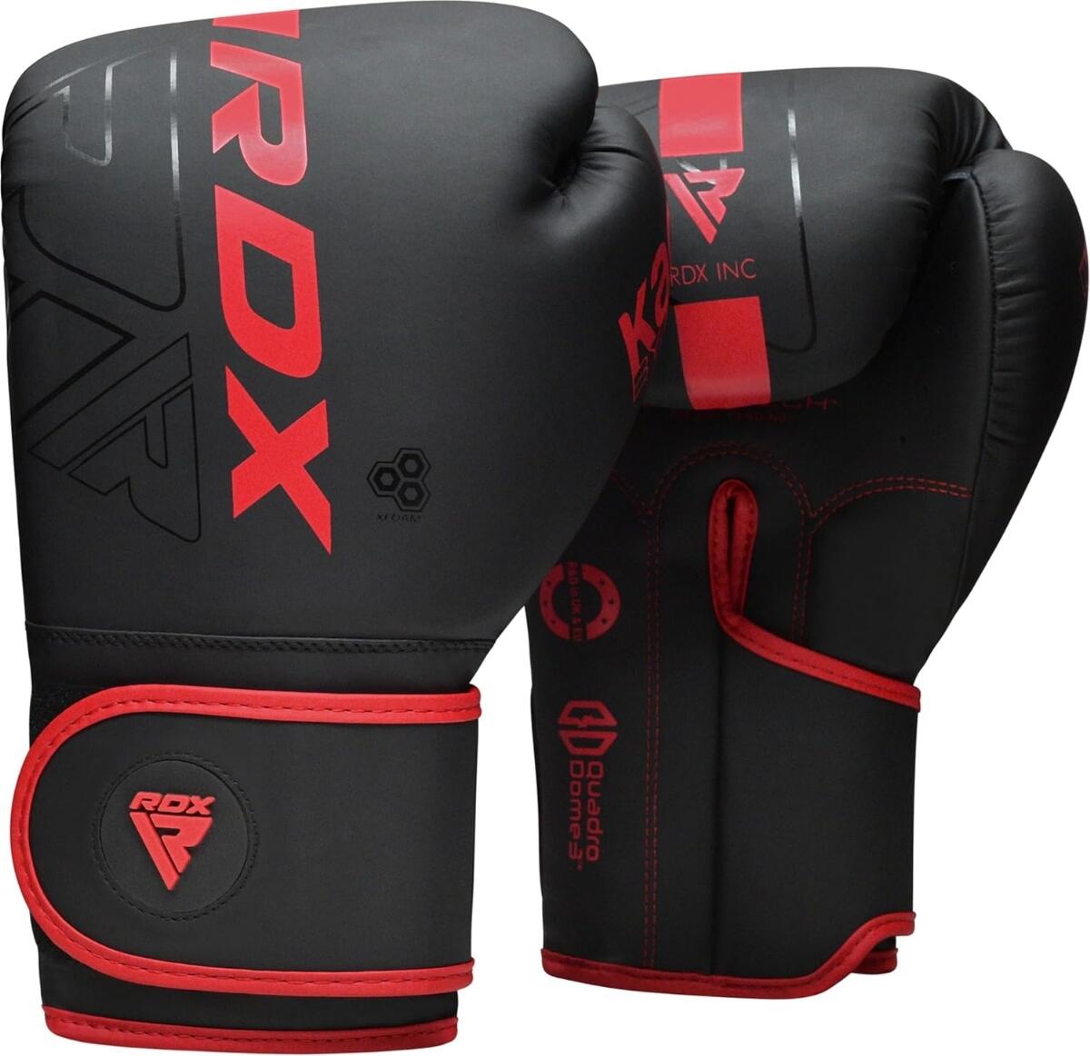 RDX SPORTS F6 Kara Bokshandschoenen Training Rood - 10 oz Rood