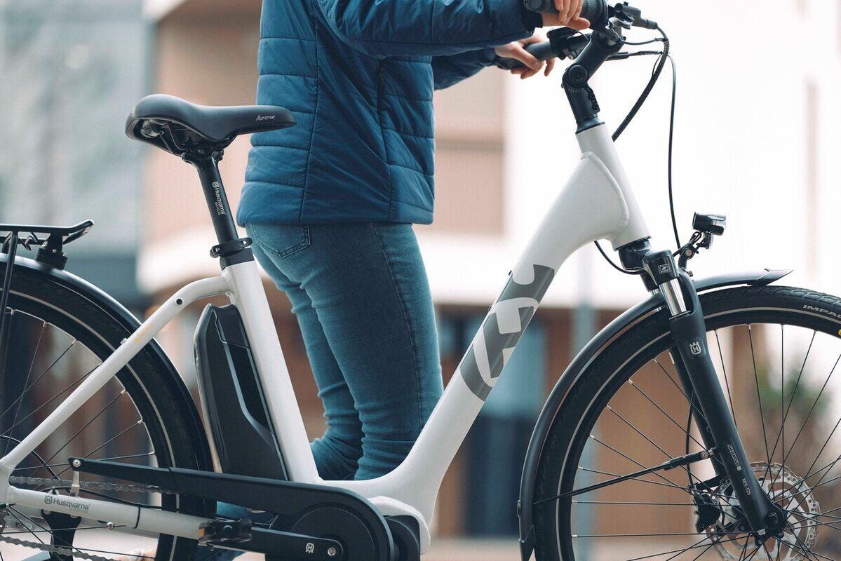 E-Bike Eco City 1 LE 28 Zoll 8-Gang Pedelec City Elektrofahrrad unisex weiß 7/7