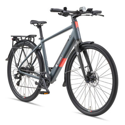 E-Bike UH210 28 Zoll 7-Gang Pedelec City Elektrofahrrad Herren leicht grau