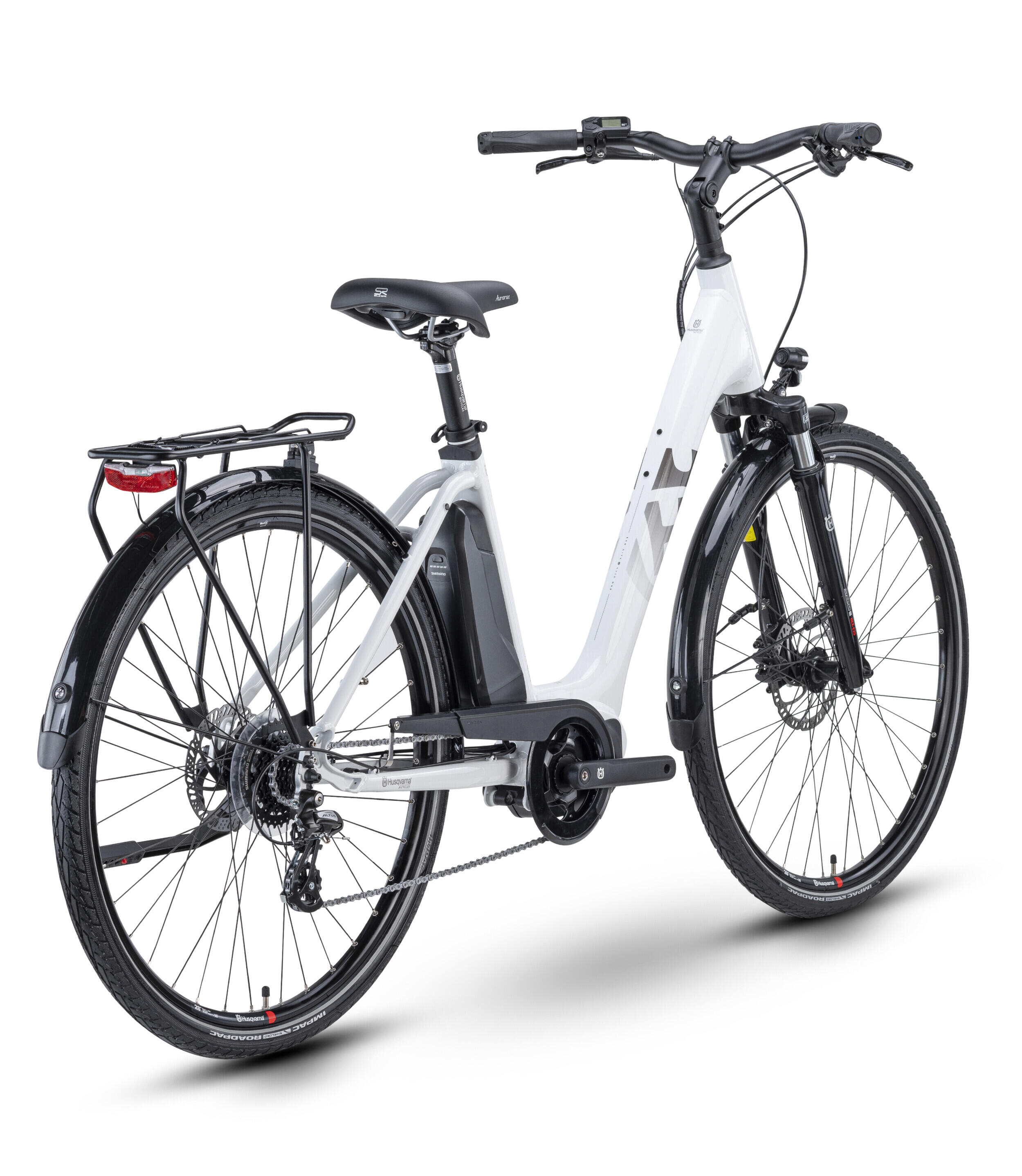E-Bike Eco City 1 LE 28 Zoll 8-Gang Pedelec City Elektrofahrrad unisex weiß 3/7