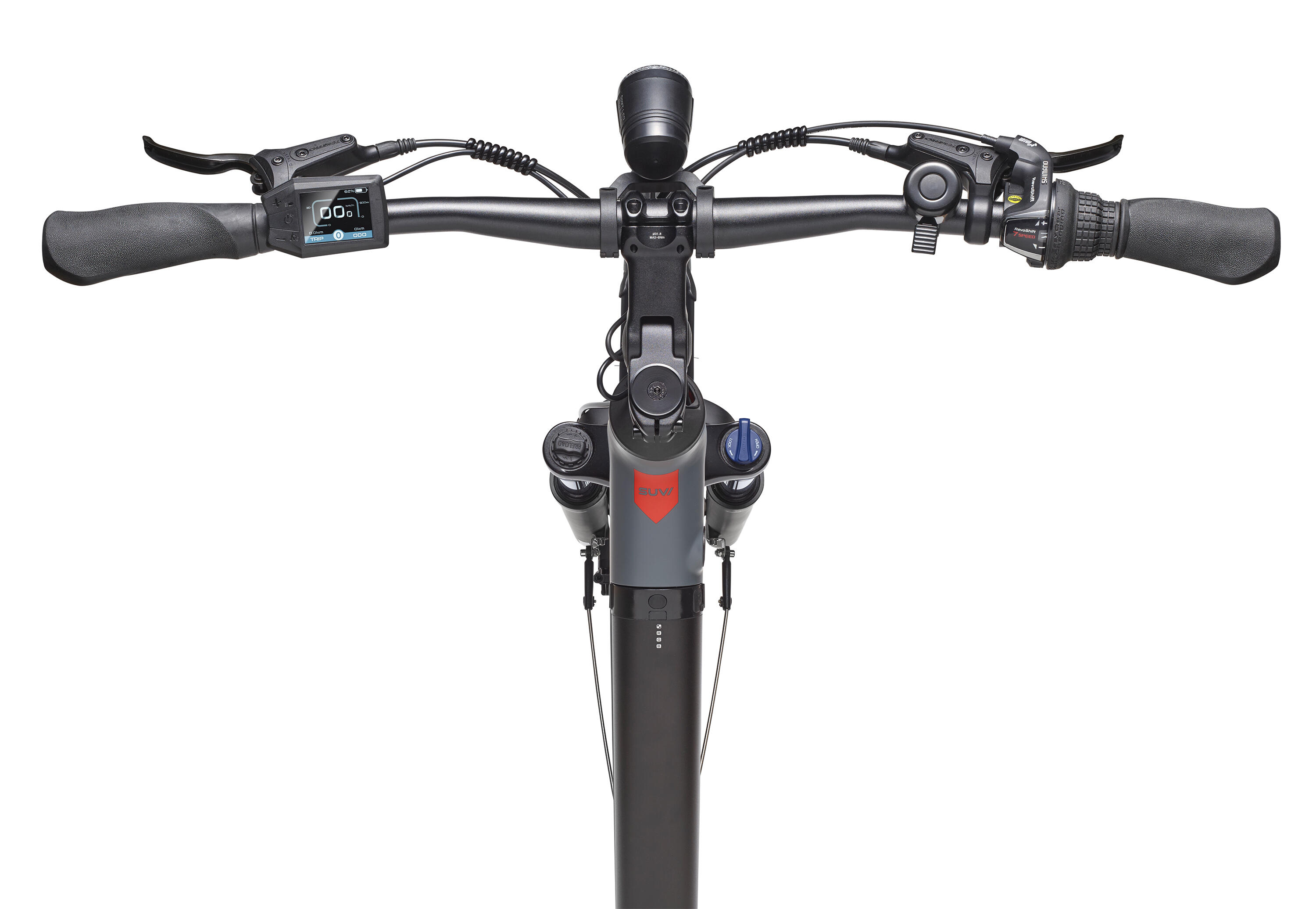 E-Bike SUV500 27,5 Zoll 7-Gang Pedelec City Elektrofahrrad Mittelmotor 468 Wh 4/7