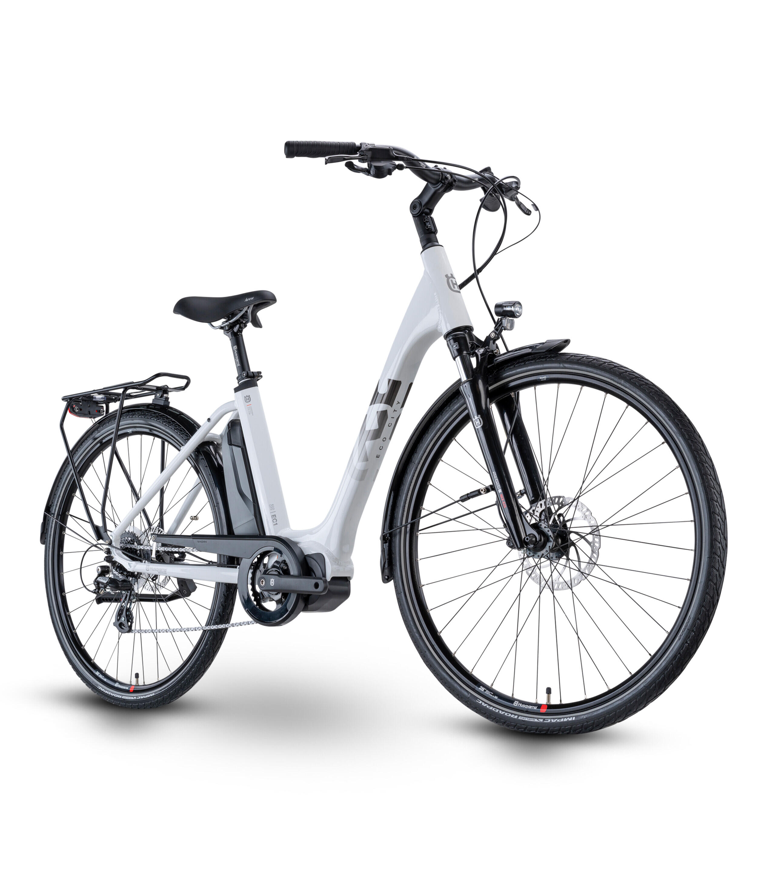 E-Bike Eco City 1 LE 28 Zoll 8-Gang Pedelec City Elektrofahrrad unisex weiß 2/7