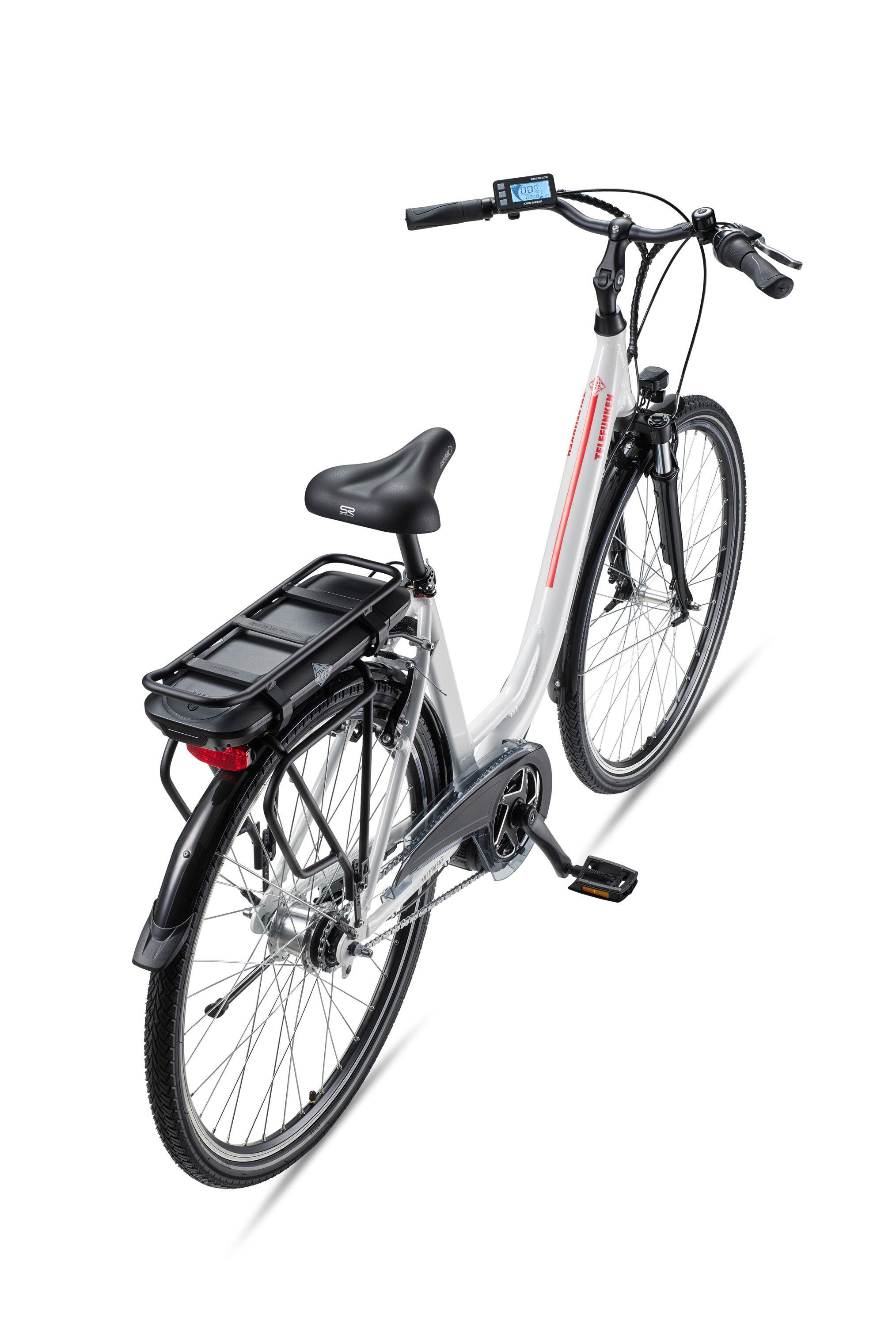 E-Bike RC890 28 Zoll 7-Gang Pedelec City Elektrofahrrad Mittelmotor unisex weiß 3/7