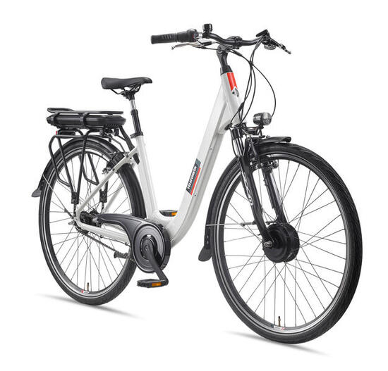 E-Bike RC845 28 Zoll 7-Gang Pedelec City Elektrofahrrad Herren Damen weiß