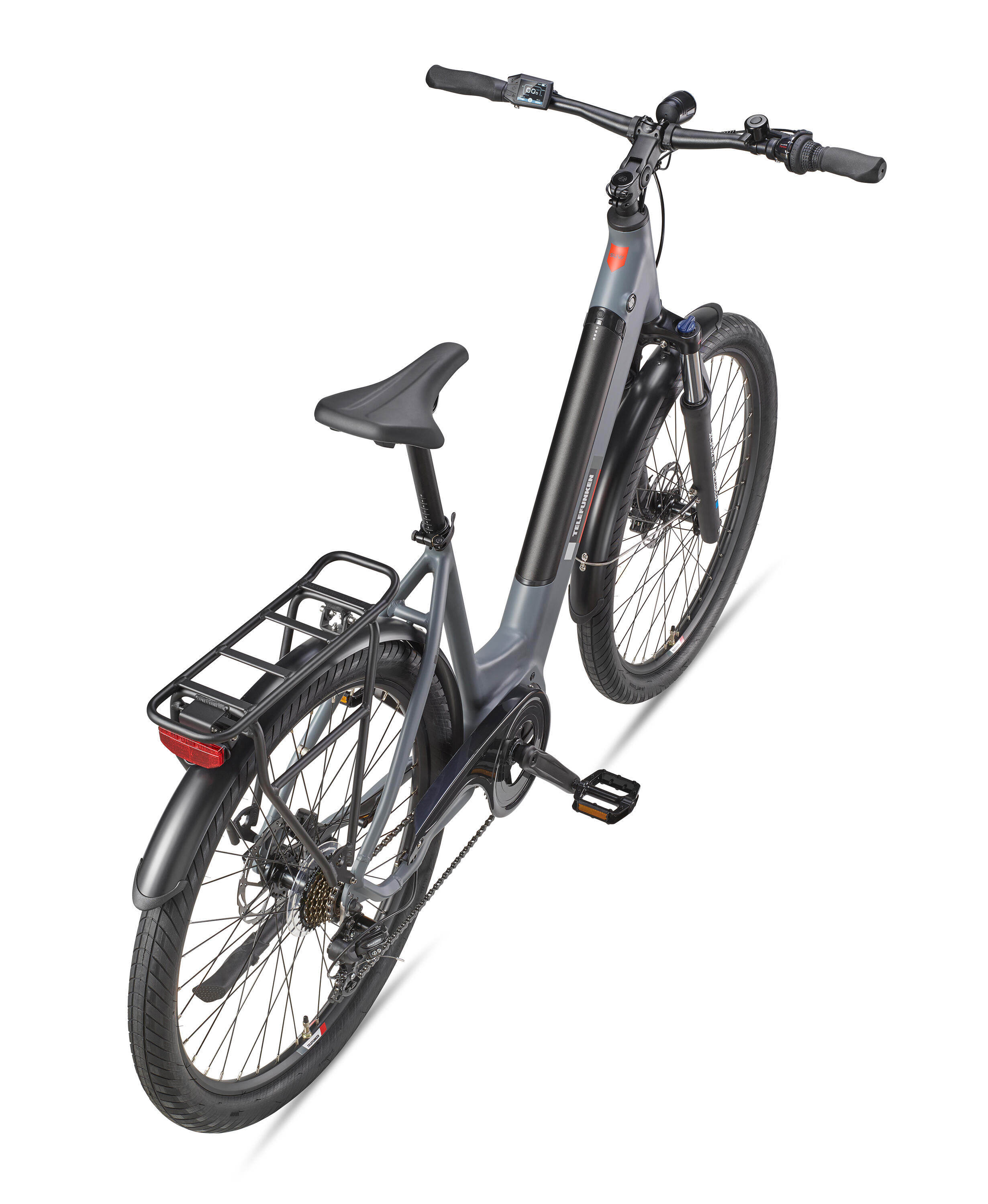 E-Bike SUV500 27,5 Zoll 7-Gang Pedelec City Elektrofahrrad Mittelmotor 468 Wh 3/7